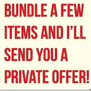 Bundles save!!
